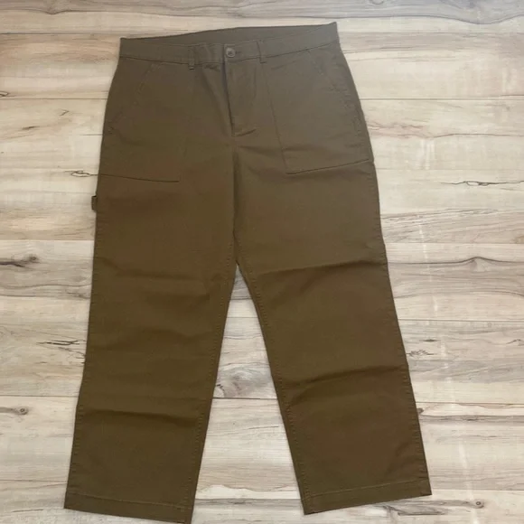 Old Navy Rye Brown Womens Pants Size 14 - Picture 2 of 9